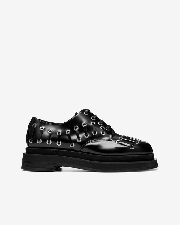 Simone Rocha - Women
s Heart Toe Platform Lace Up Brogue - (Black)