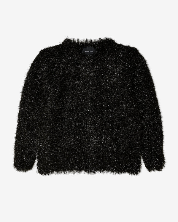 Simone Rocha - Women
s Tinsel Knit Sweater Jacket - (Black)