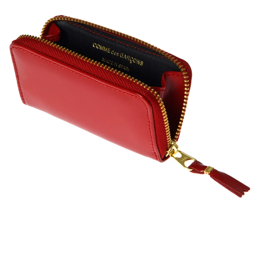 CDG Wallet - Classic Leather Wallet - (Red SA410XC)