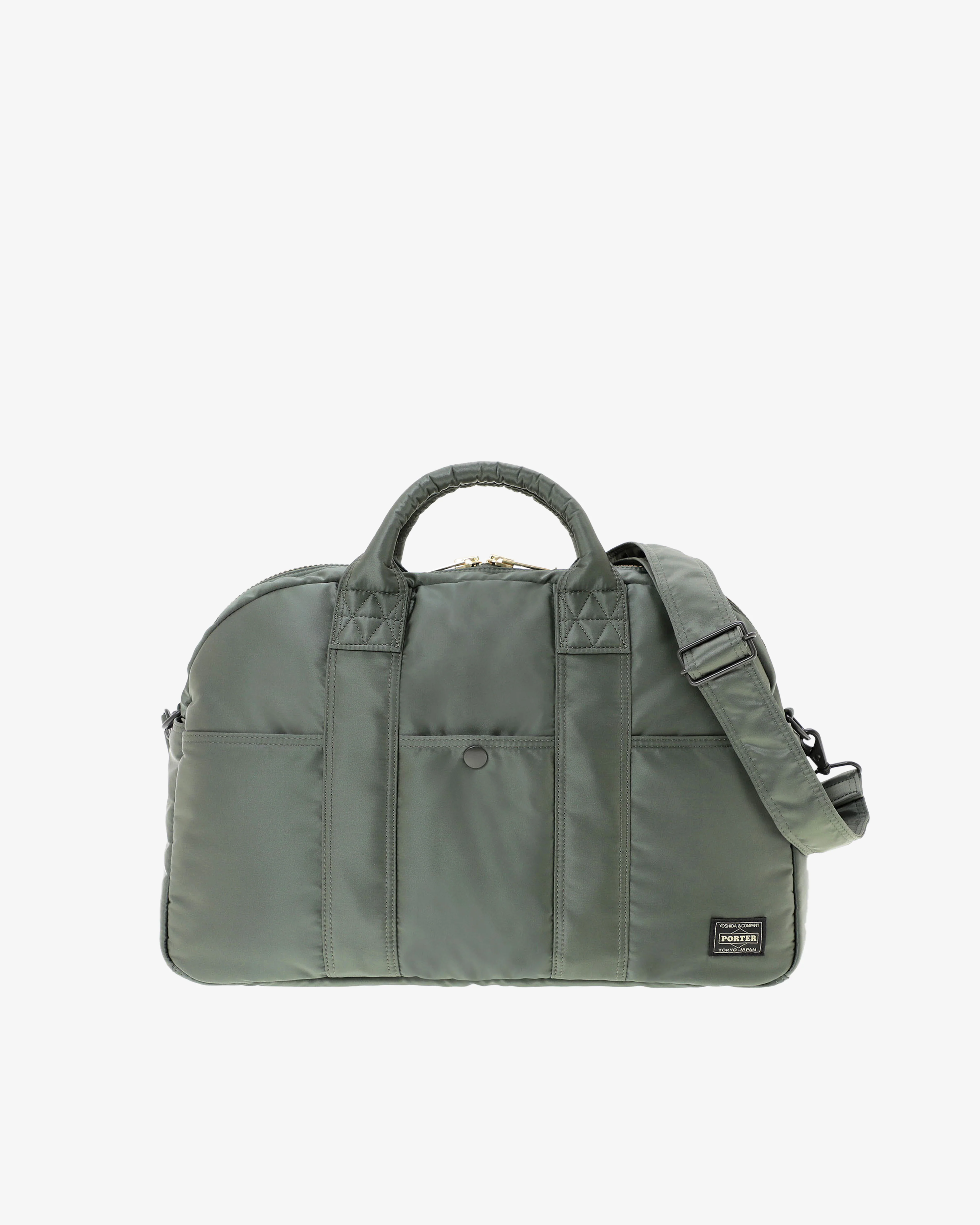 Porter Yoshida & Co. - Men's Tanker Boston Bag (L) - (Green)
