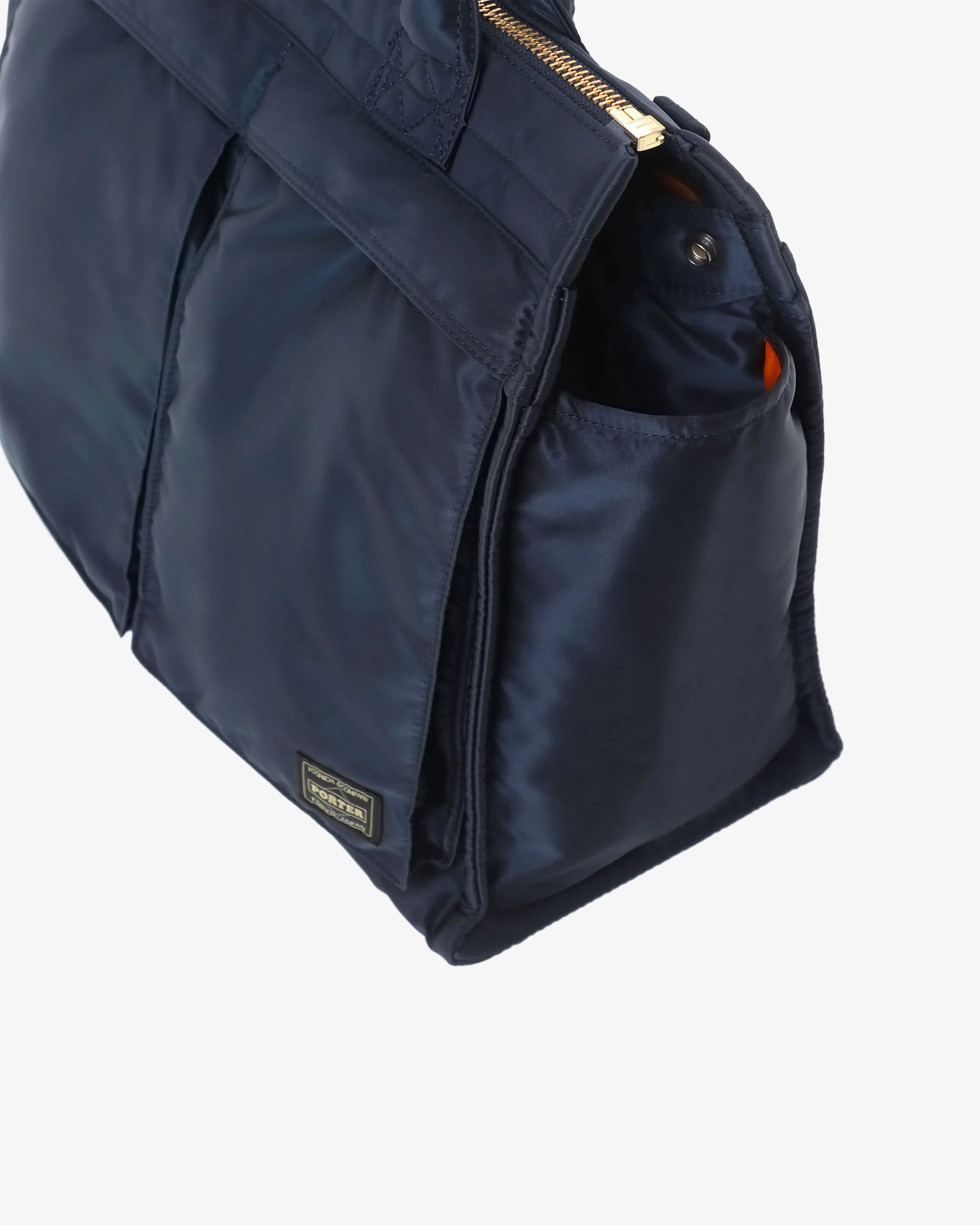Porter Yoshida & Co. - Men's Tanker Square Tote Bag (L) - (Navy)