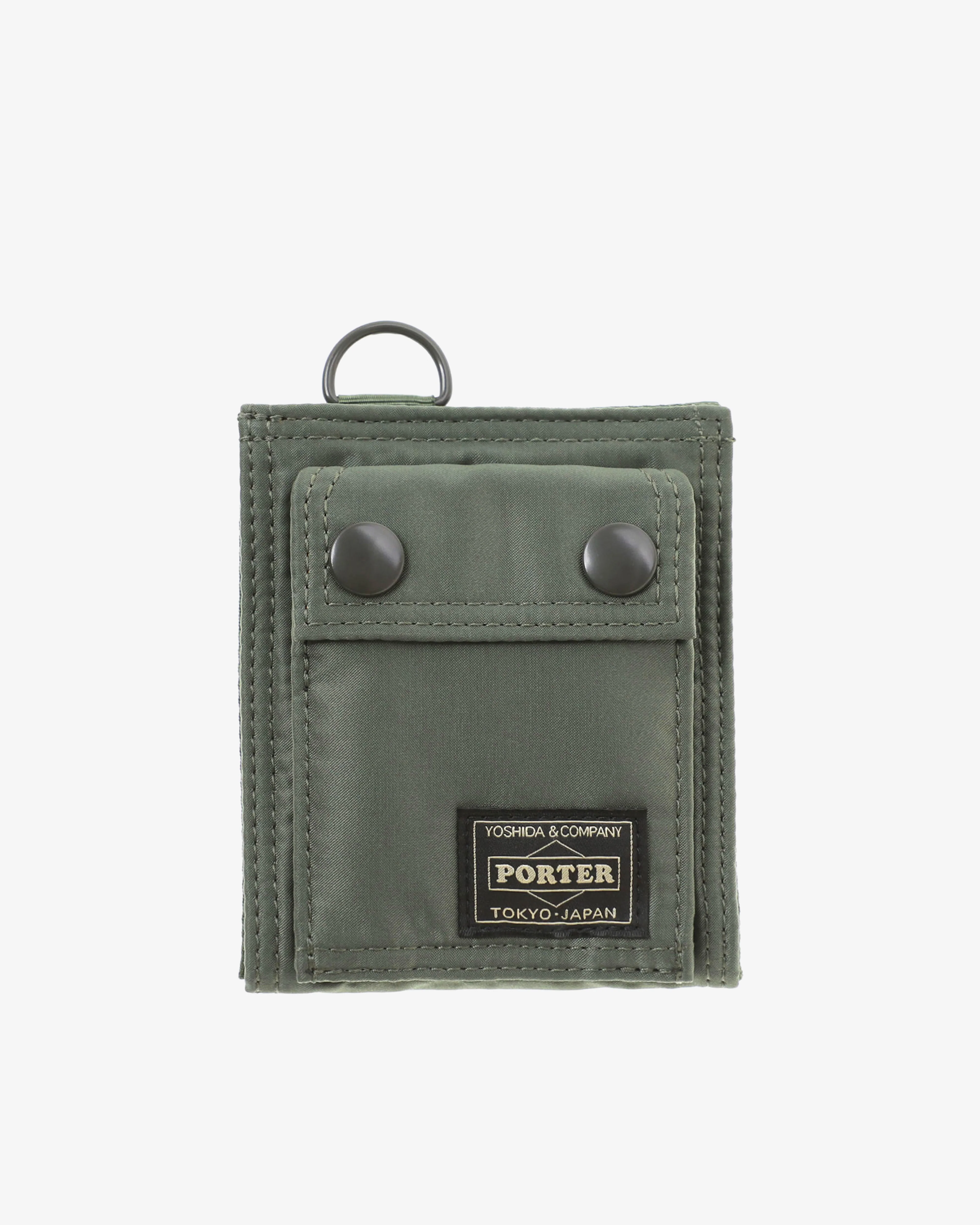 Porter Yoshida & Co. - Men's Tanker Pocket Wallet - (Green)