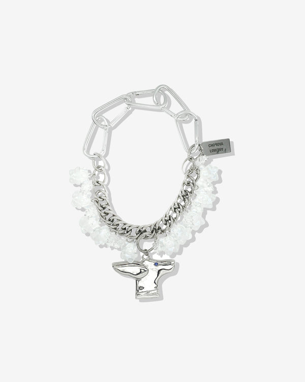 Chopova Lowena - Women
s Pearly Pup Necklace - (Silver)