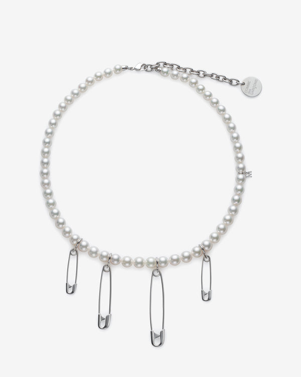 Comme des Garçons - Mikimoto Safety Pin Necklace