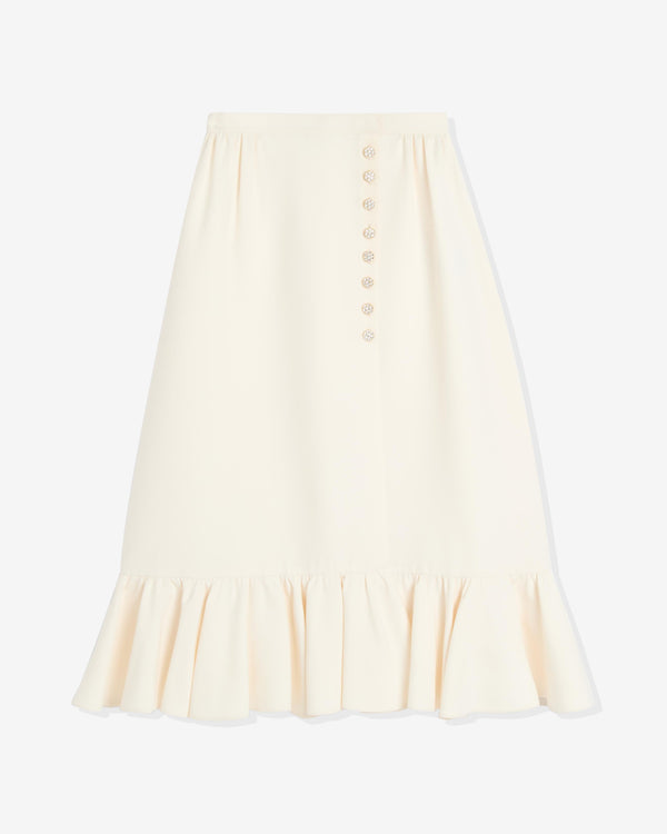 Valentino - Women
s Crepe Couture Skirt - (Ivory)