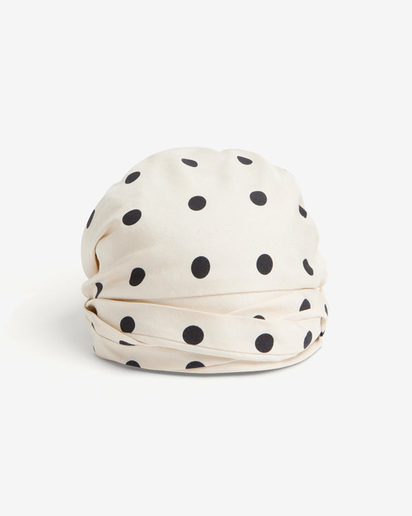 Valentino - Women
s Silk Turban - (Ivory/Black)