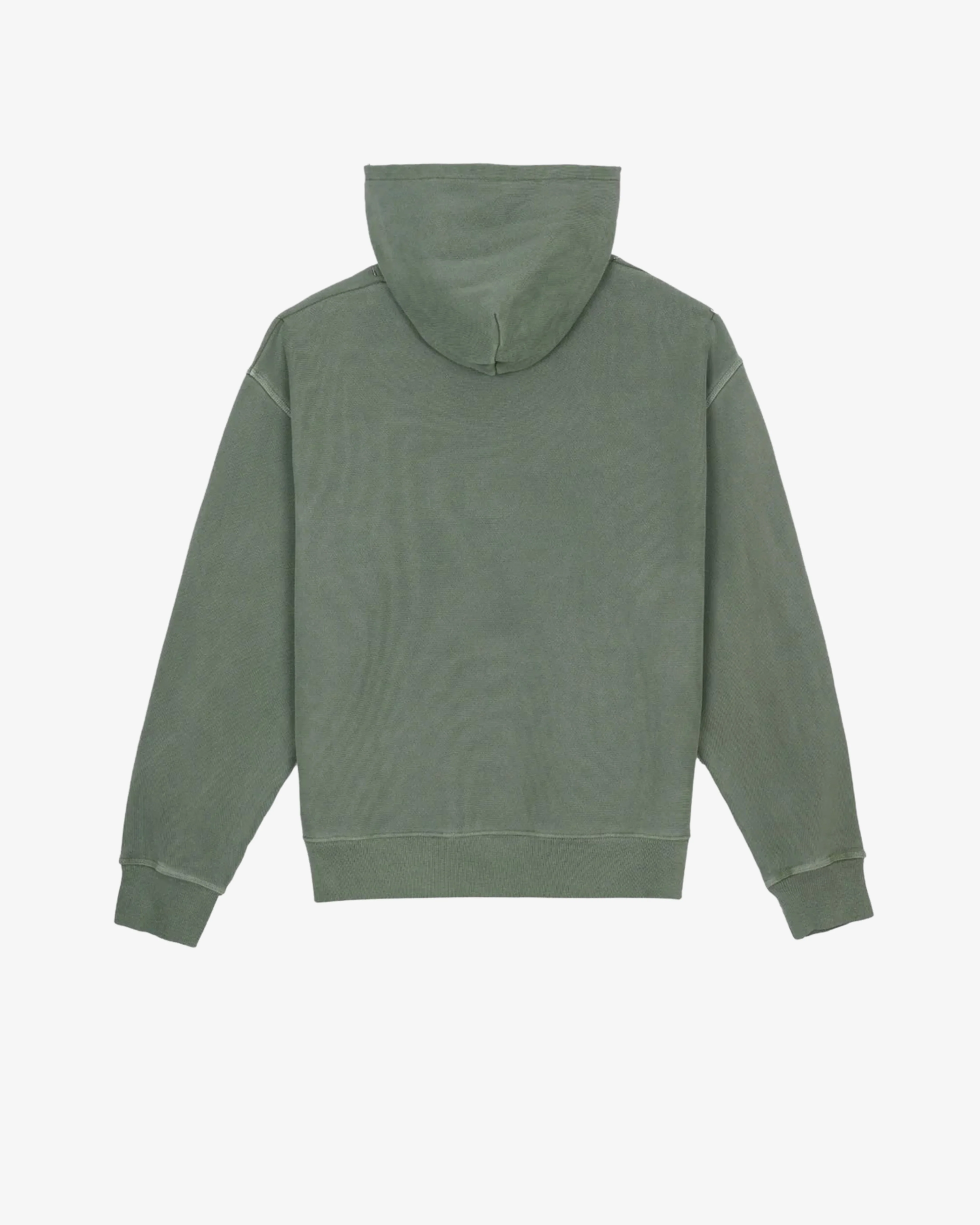 Brain Dead - Men's 3D Embroidered Logohead Garment Dyed Hoodie - (Ivy)