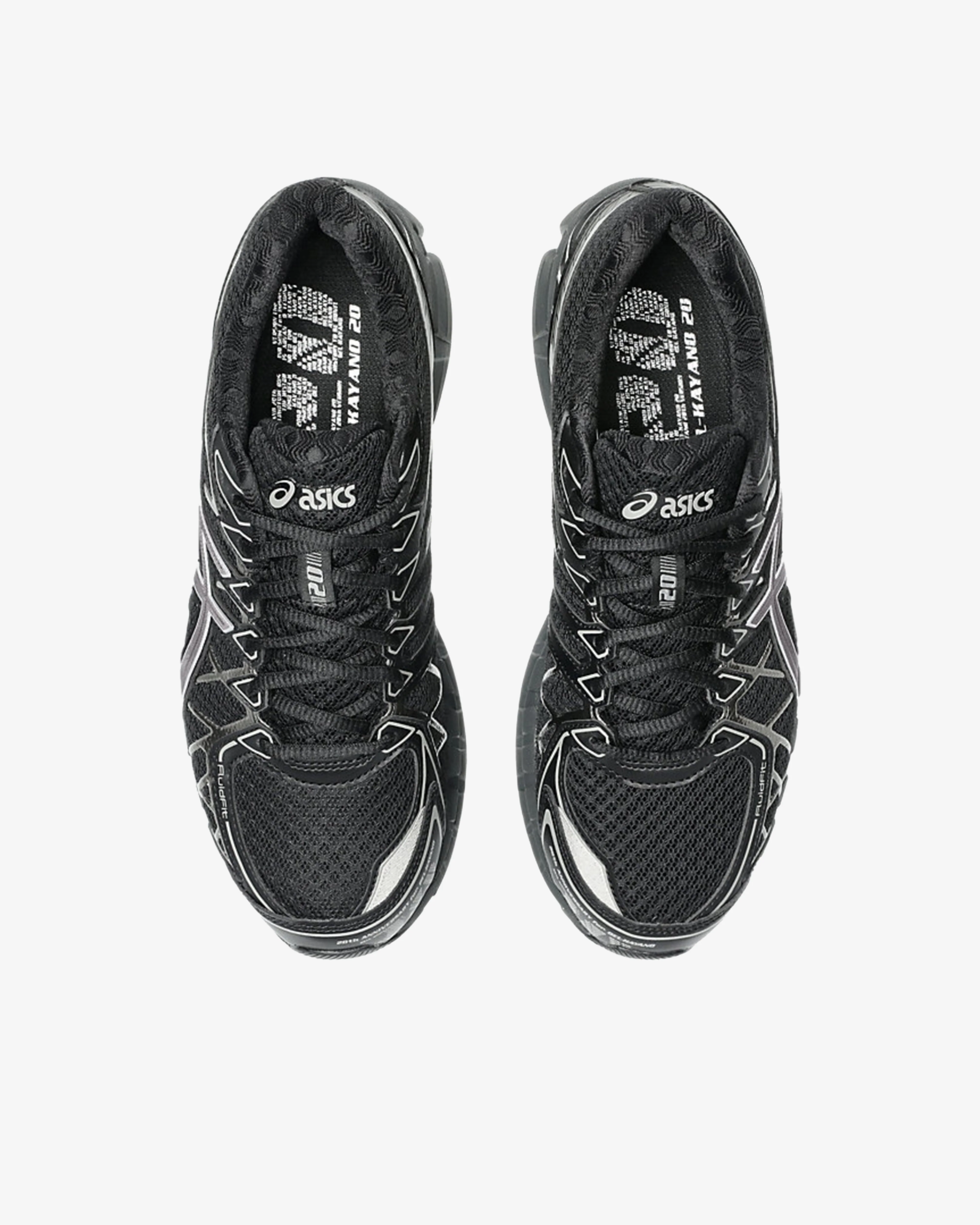 Asics - Men's Gel-Kayano 20 Sneakers - (Black/Clay Grey)