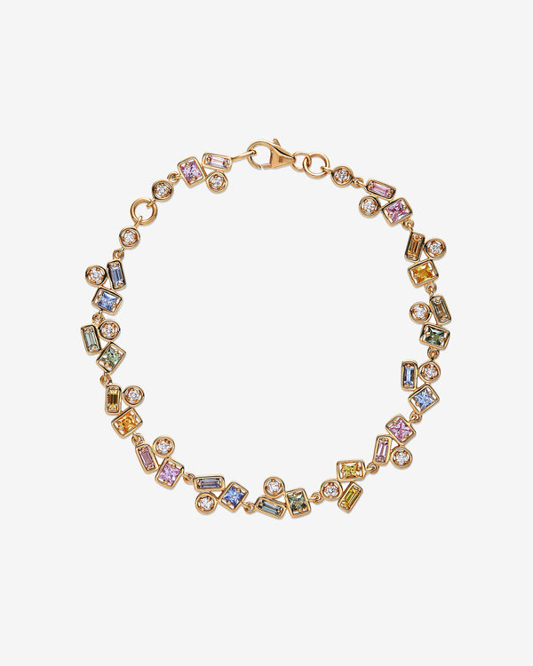 Suzanne Kalan - Pastel Sapphire Diamond Bracelet