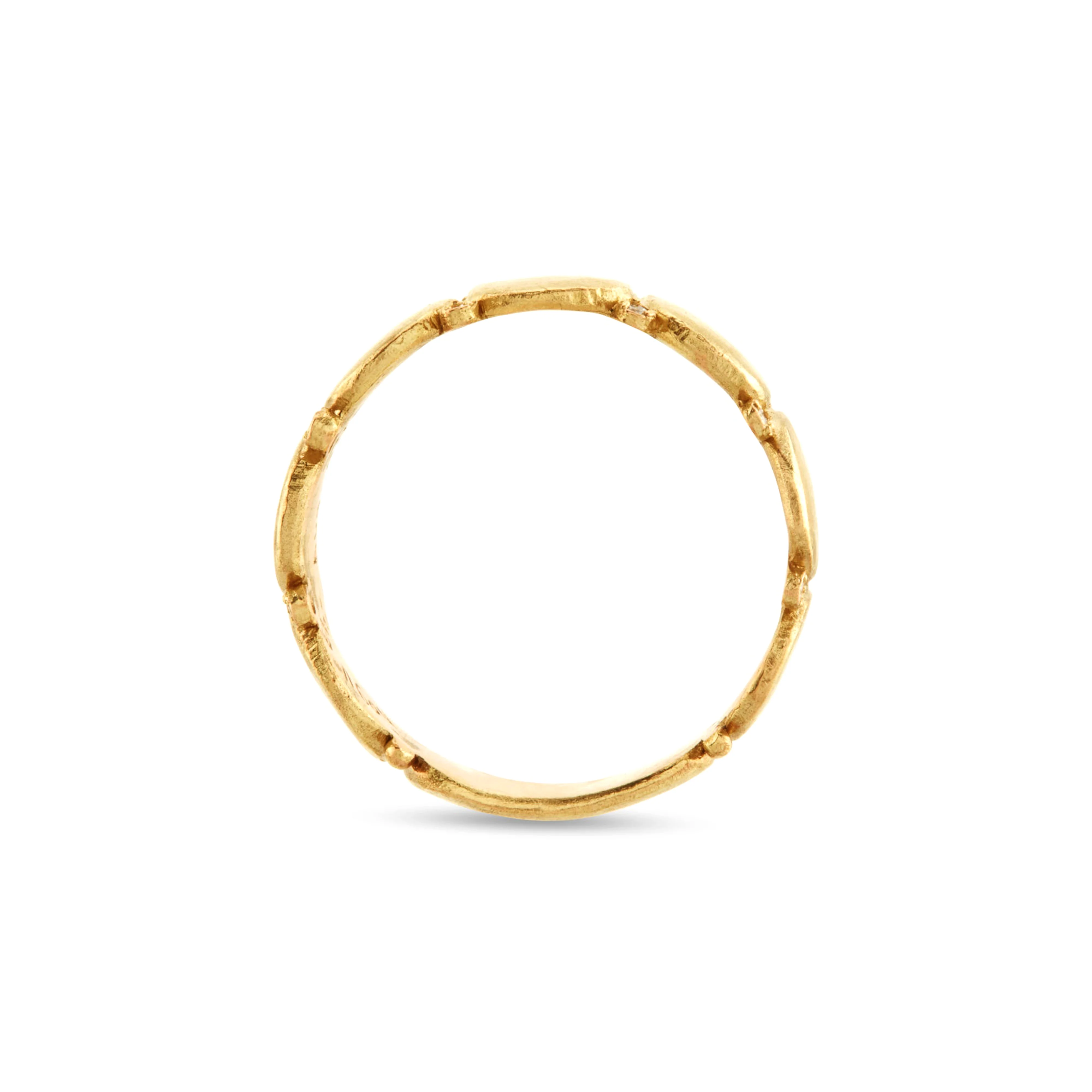 Noguchi Bijoux - Plate Eternity Ring - (Gold)
