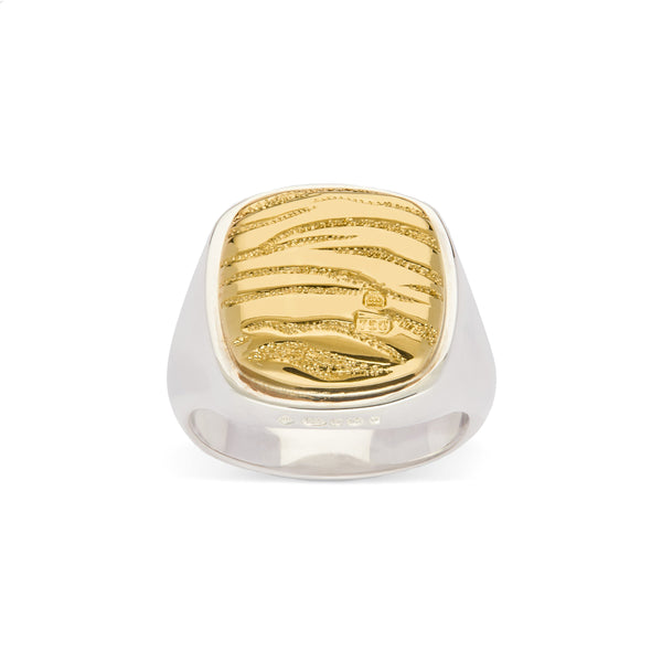 Bunney - DSM Exclusive Heavy Cushion Tiger Signet Ring