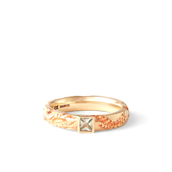 Castro - Undergrowth Ring - (Yellow Gold)