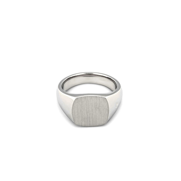 Tom Wood - Kay Ring Satin - (Silver)