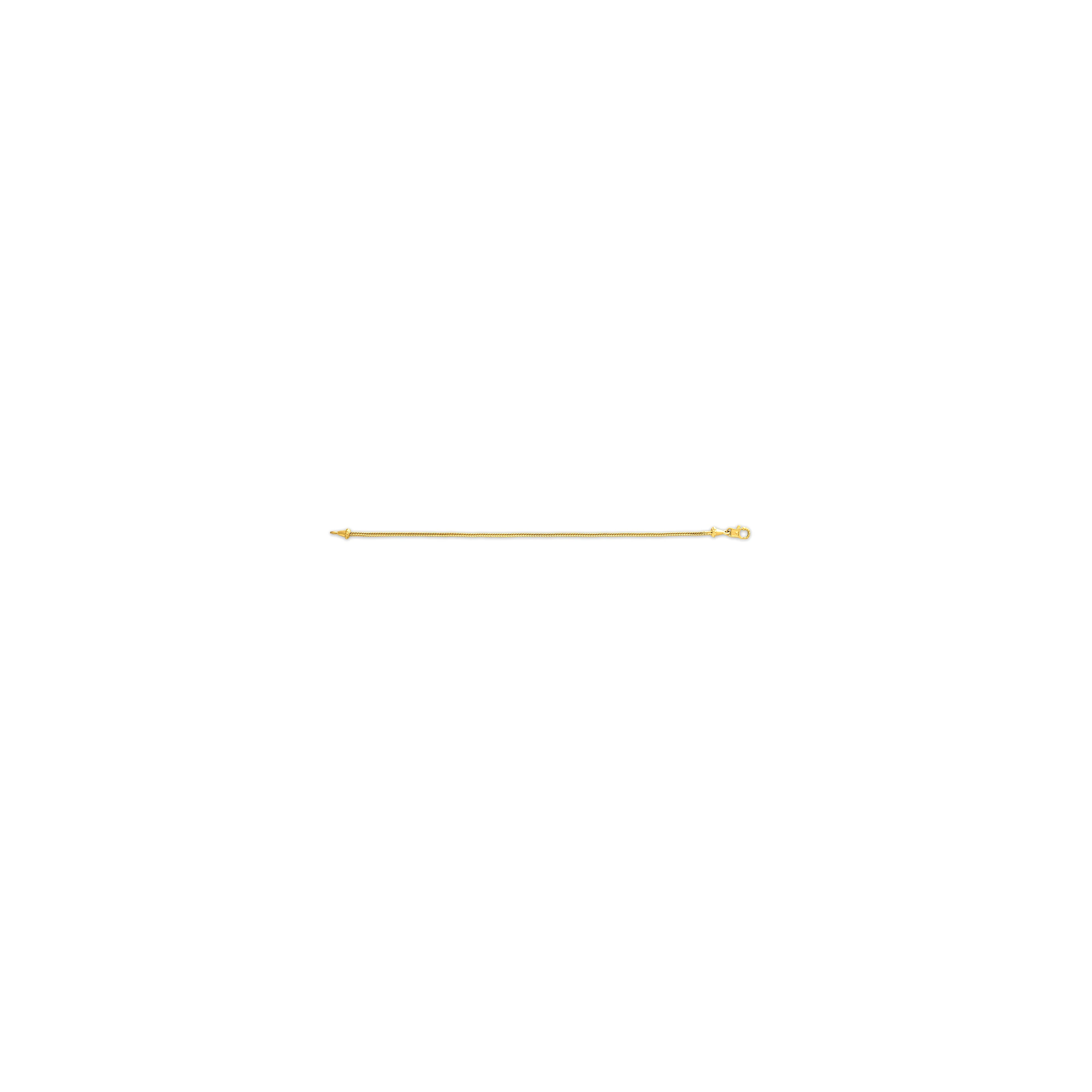 Prounis - Duo Loop-in-Loop Chain Bracelet - (Yellow Gold)