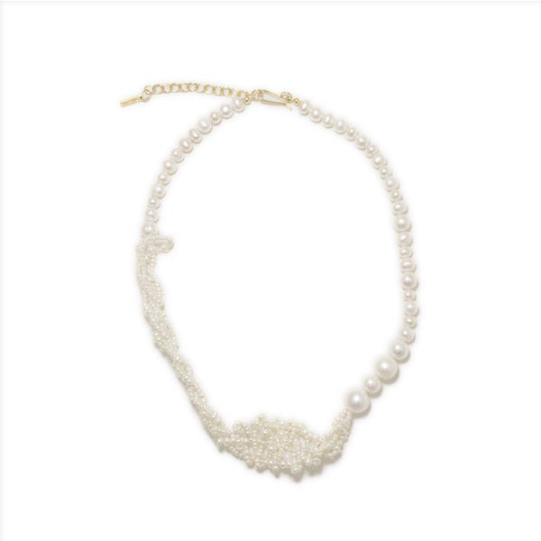 Completedworks - Women
s Cove Necklace - (Pearl/Gold Vermeil)