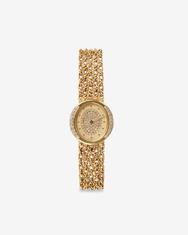 Dimepiece - Patek Philippe 1970s Oval High Jewelry Watch - (Gold)