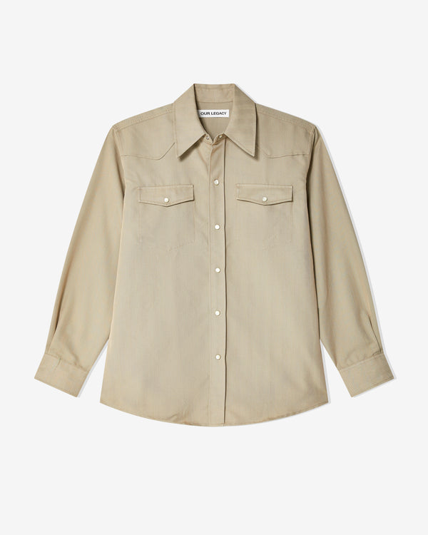 Our Legacy - Men
s Frontier Shirt - (Pistachio)