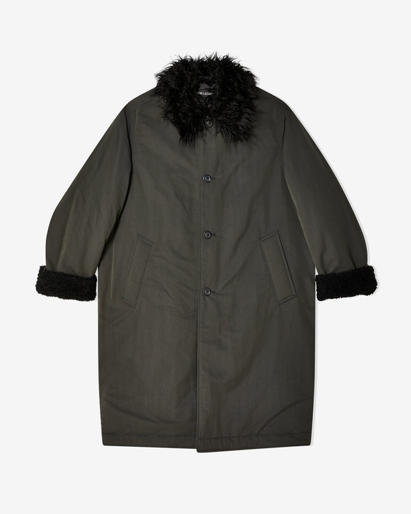 Our Legacy - Men
s Polar Coat - (Charcoal)