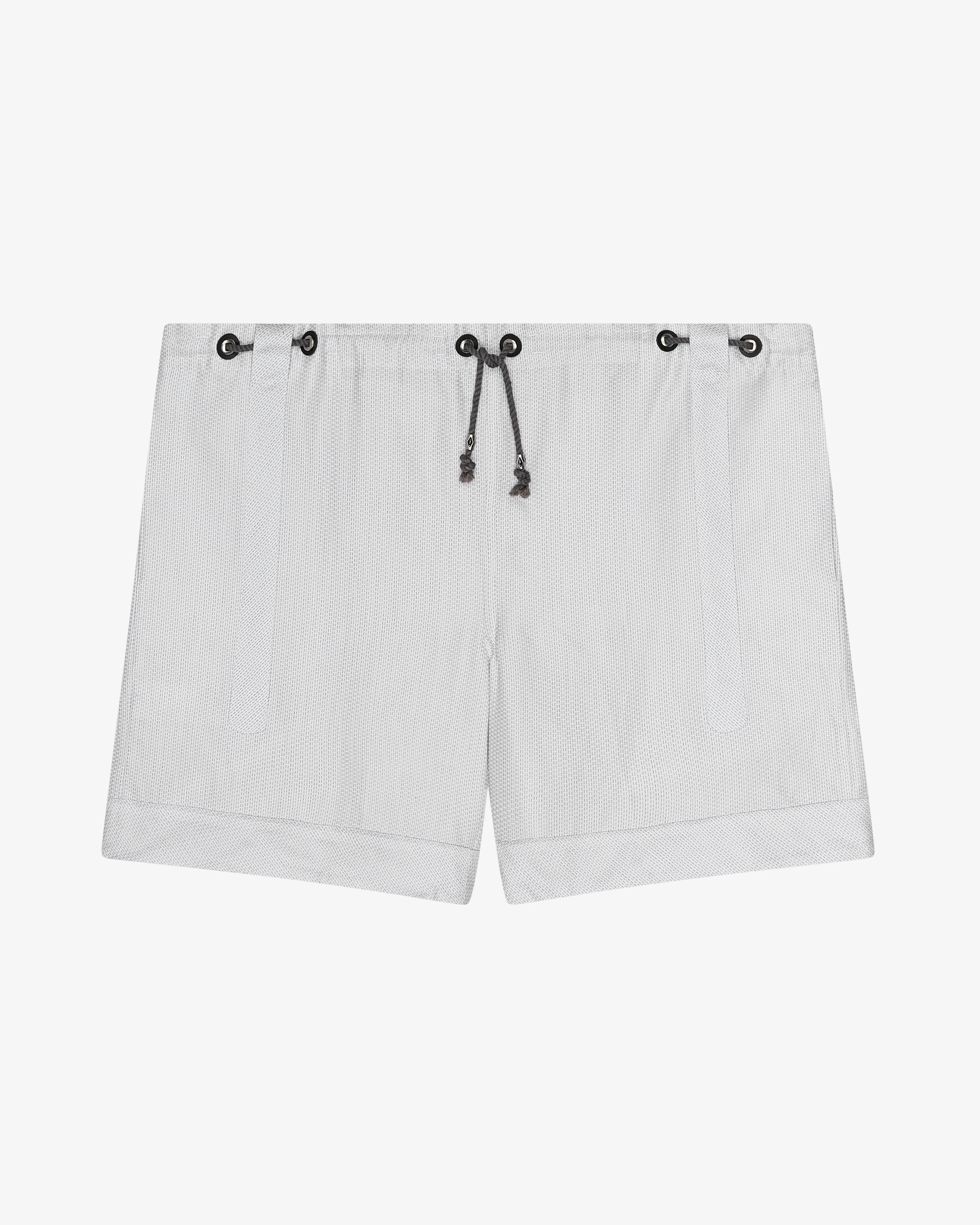 Kiko Kostadinov - Men's Kyan Shorts - (White/Navy)