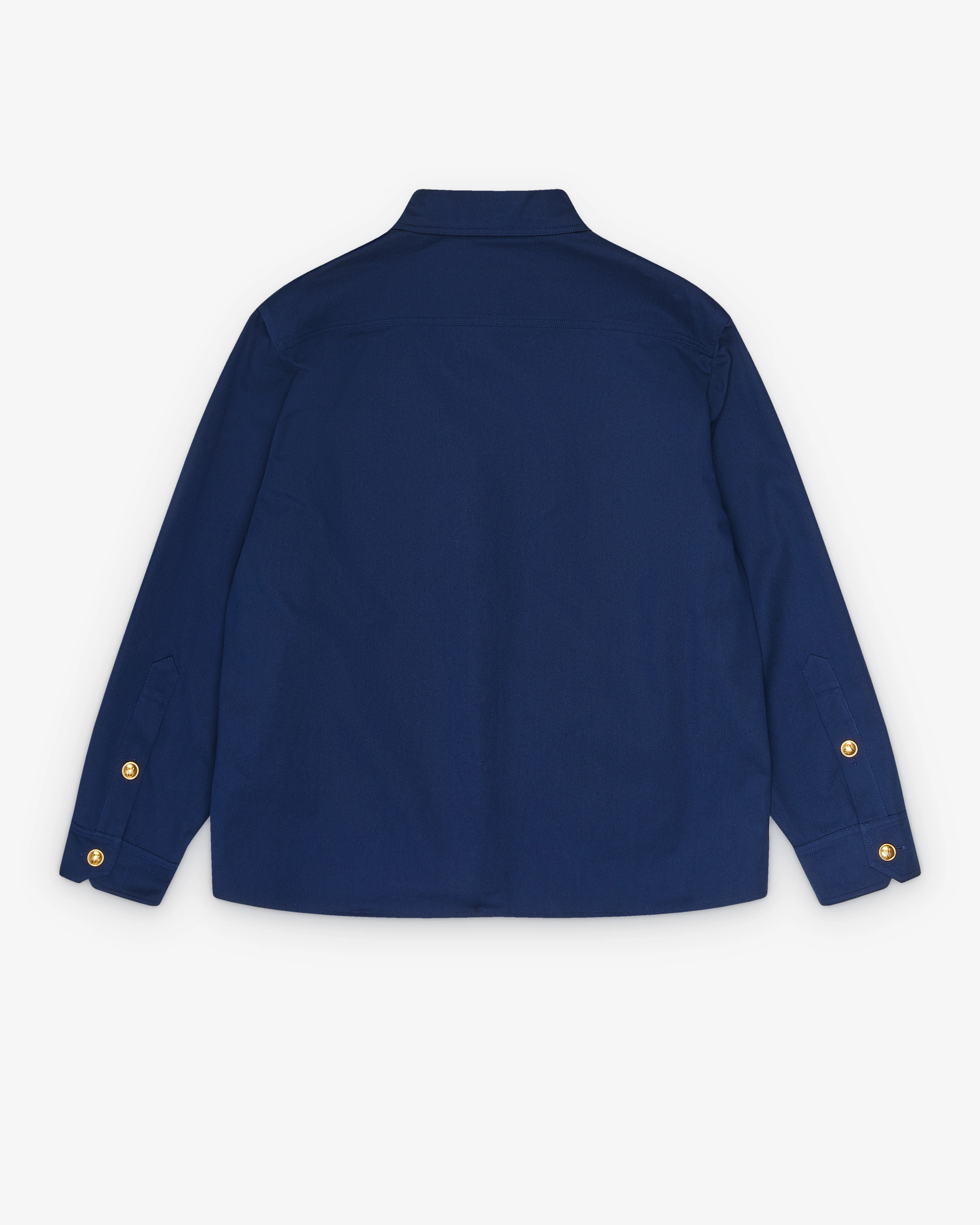 Valentino - Men's Cotton Gabardine Shirt Jacket - (Blue)