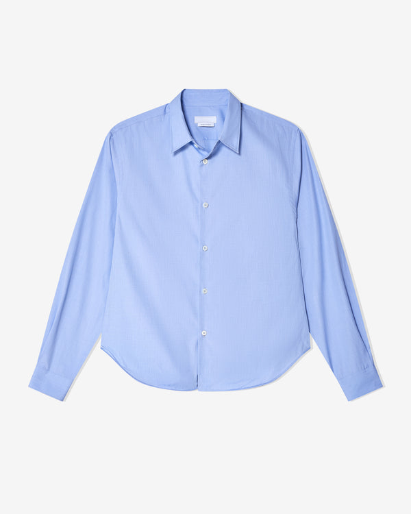 Prada - Men
s Twisted Hem Shirt - (Blue)