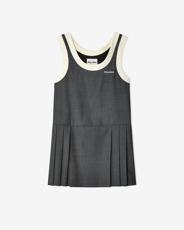 Miu Miu - Women
s Grisaille Dress - (Slate Gray)