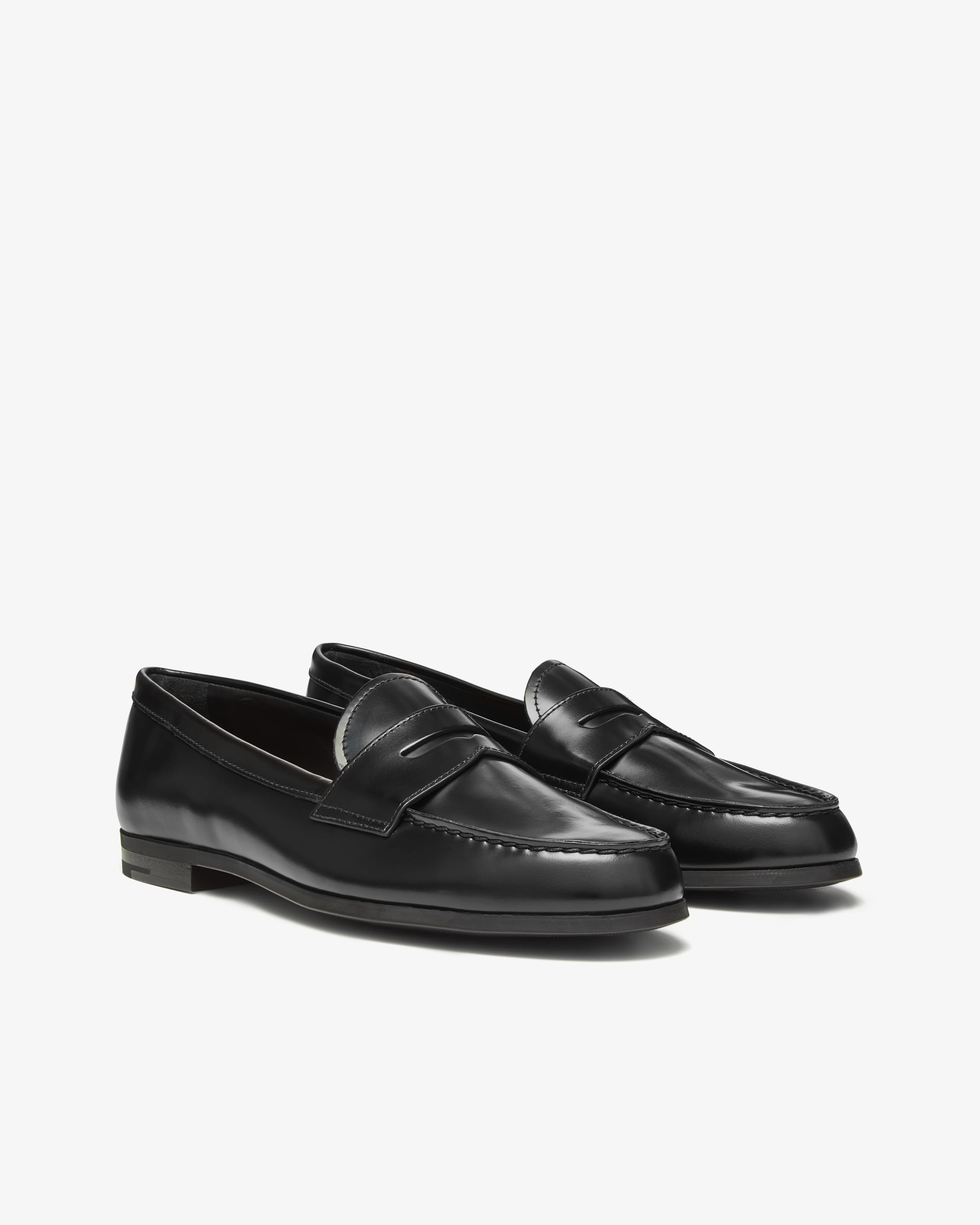 Church's - Women's Leather Loafers - (Black)