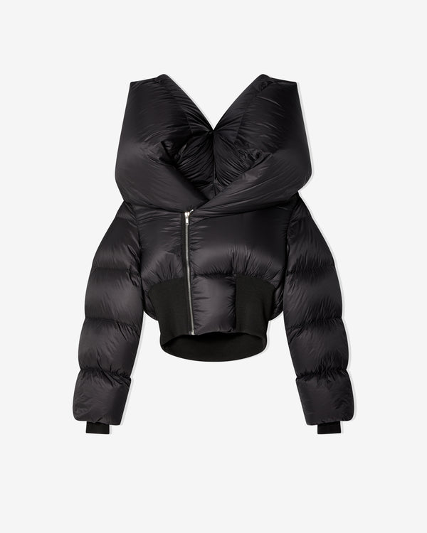 Rick Owens - Men
s Woven Down Anubis Bomber Jacket - (Black)