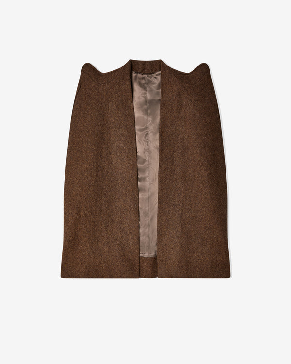 Rick Owens - Women
s Woven Tech Cape - (Brown)