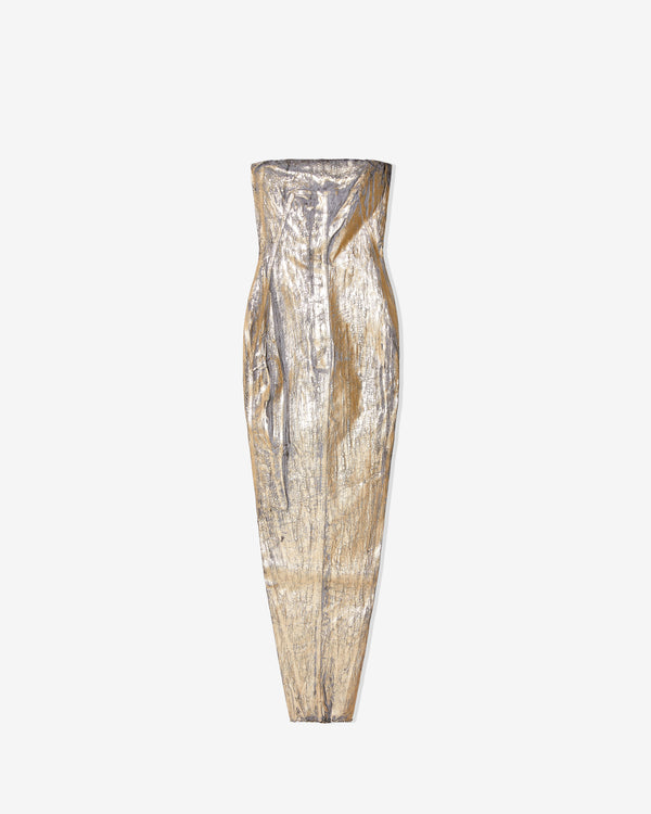 Rick Owens - Women
s Hollywood Bustier Gown - (Gold)