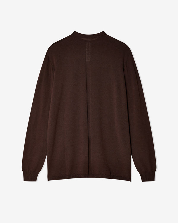 Rick Owens - Men
s Oversized Level Sweater - (Mahogany)