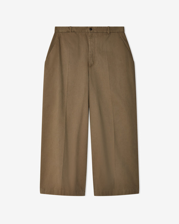 Hed Mayner - Men
s Oversized Pants - (Dark Brown)