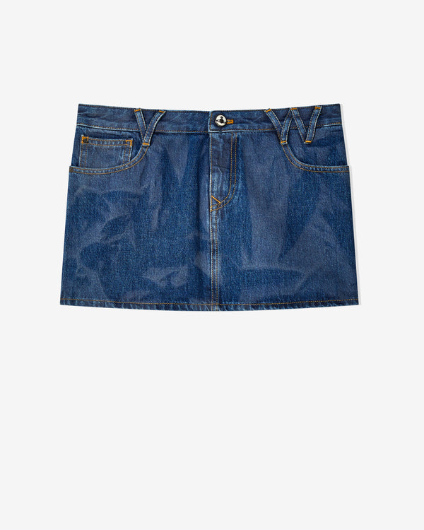 Vivienne Westwood - Women
s Foam Denim Skirt - (Blue)