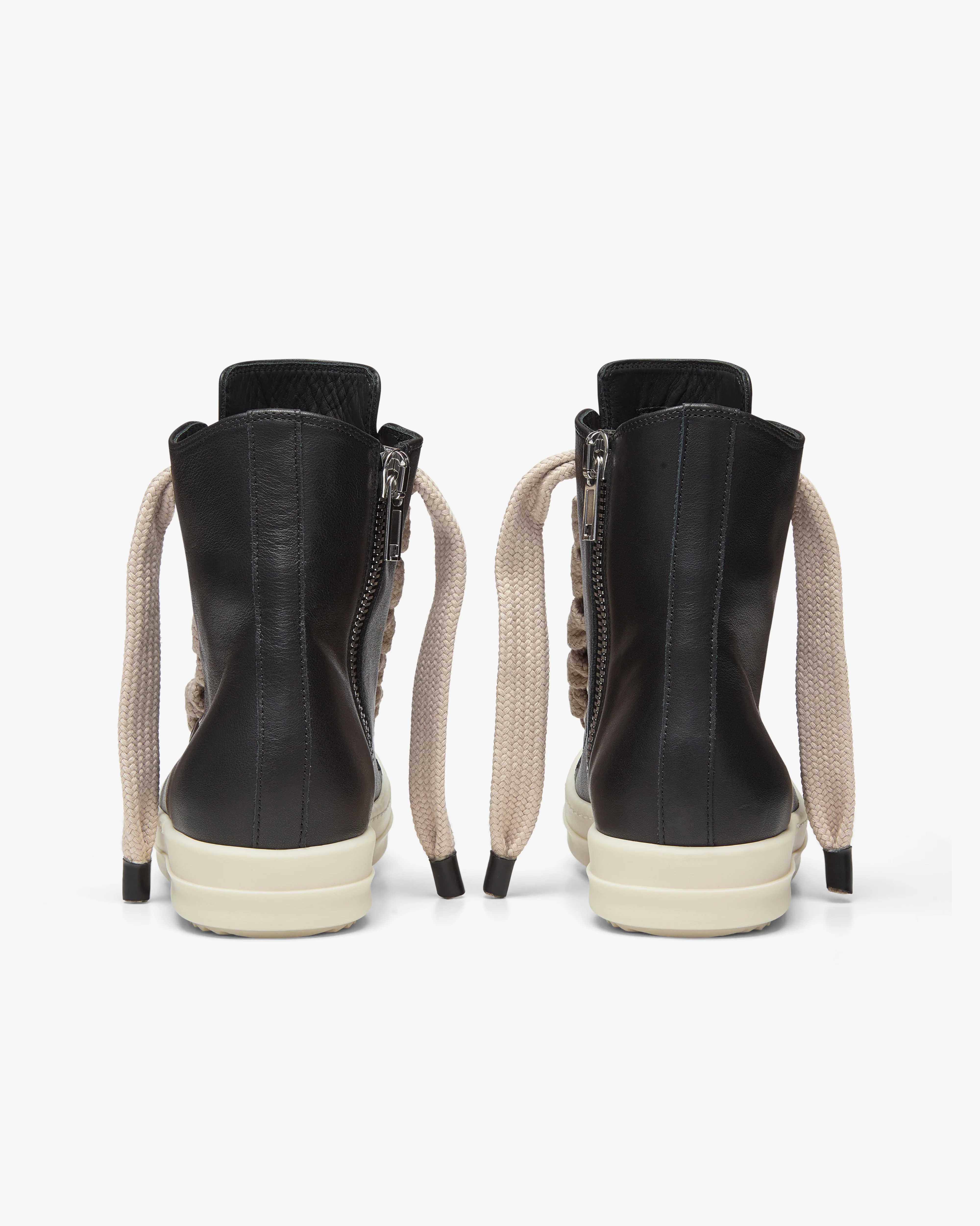 Rick Owens - Women's Jumbolace Sneakers - (Black/Milk)