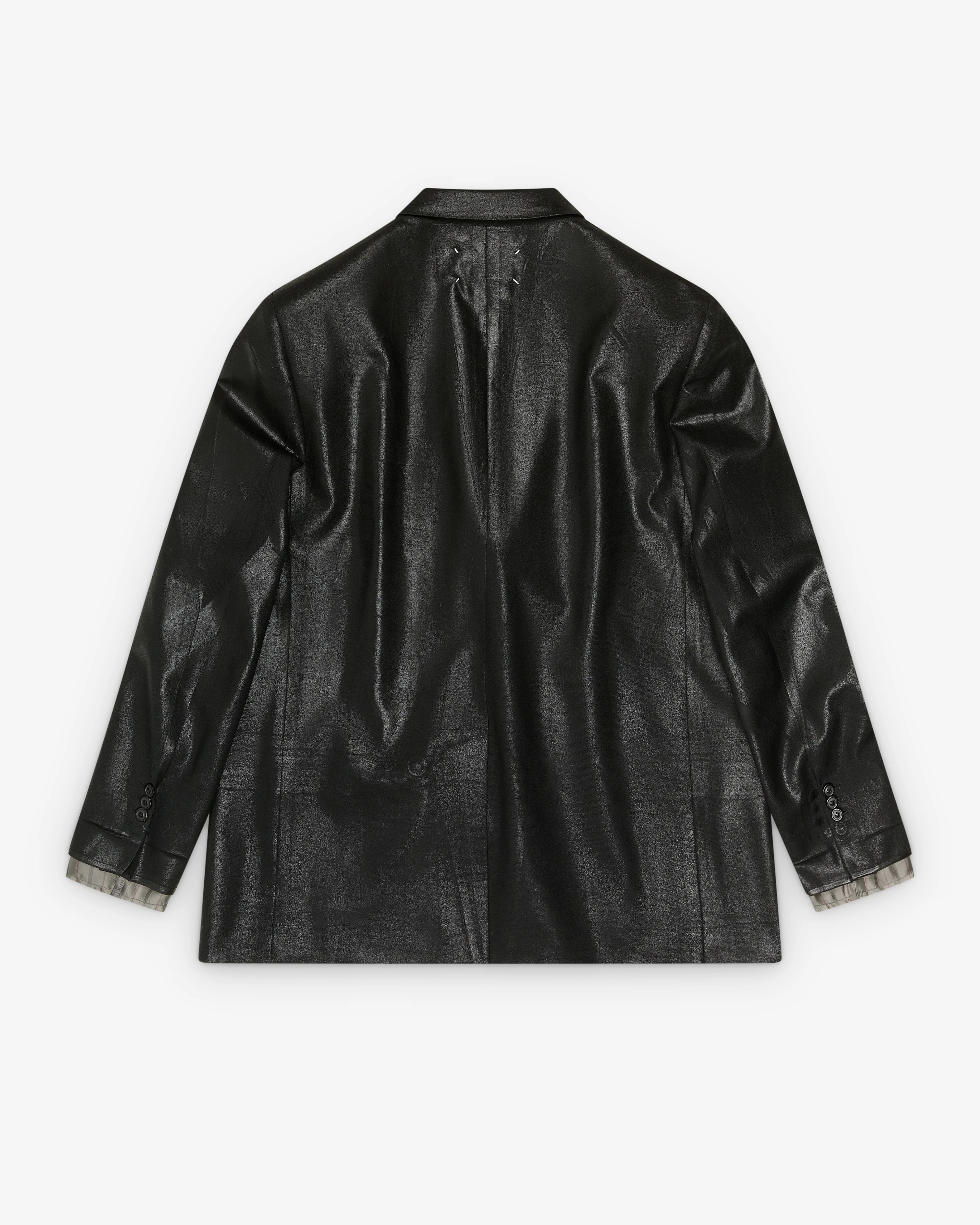 Maison Margiela - Men's Foil-Treated Jacket - (Black)