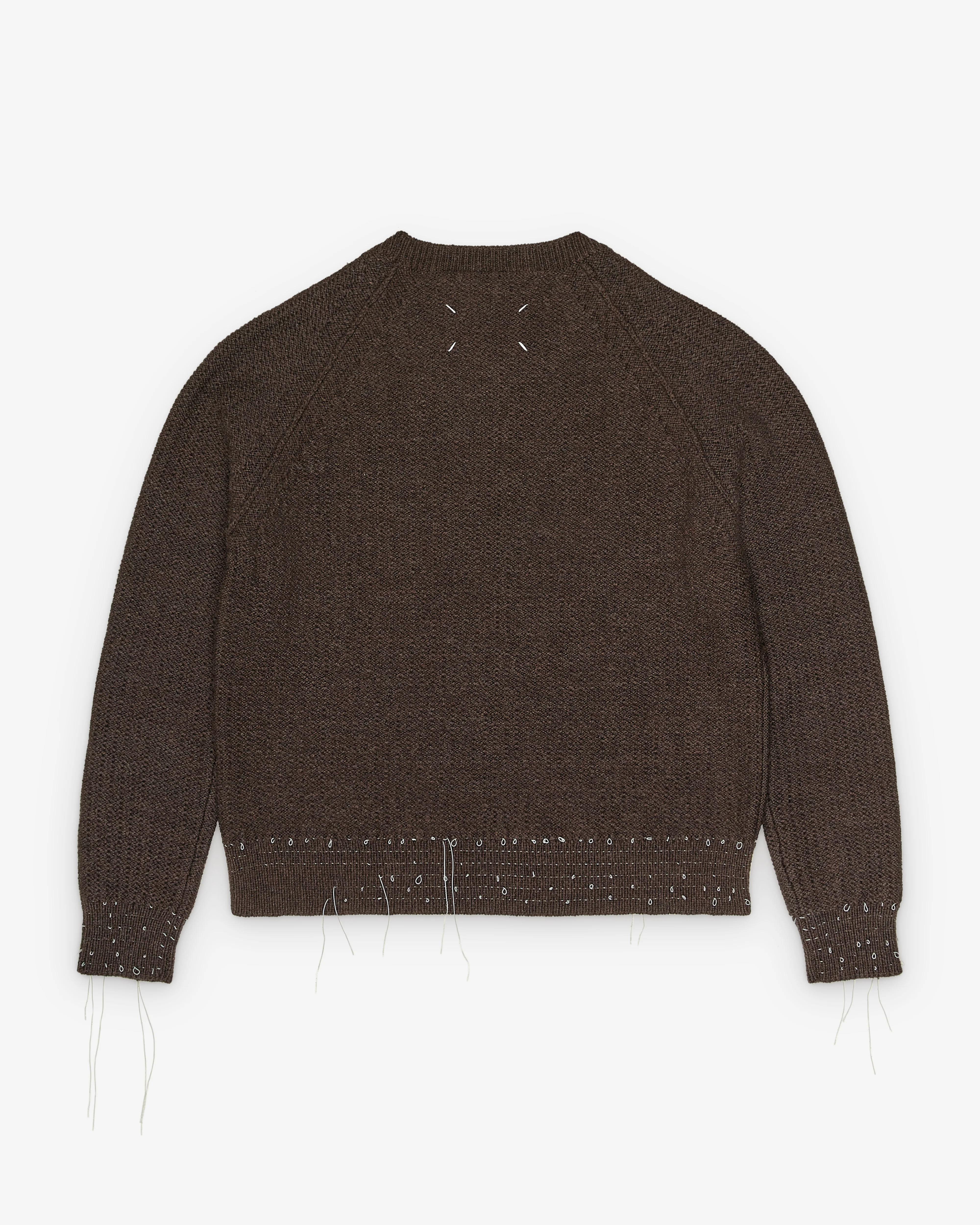 Maison Margiela - Women's Crewneck Sweater - (Brown)