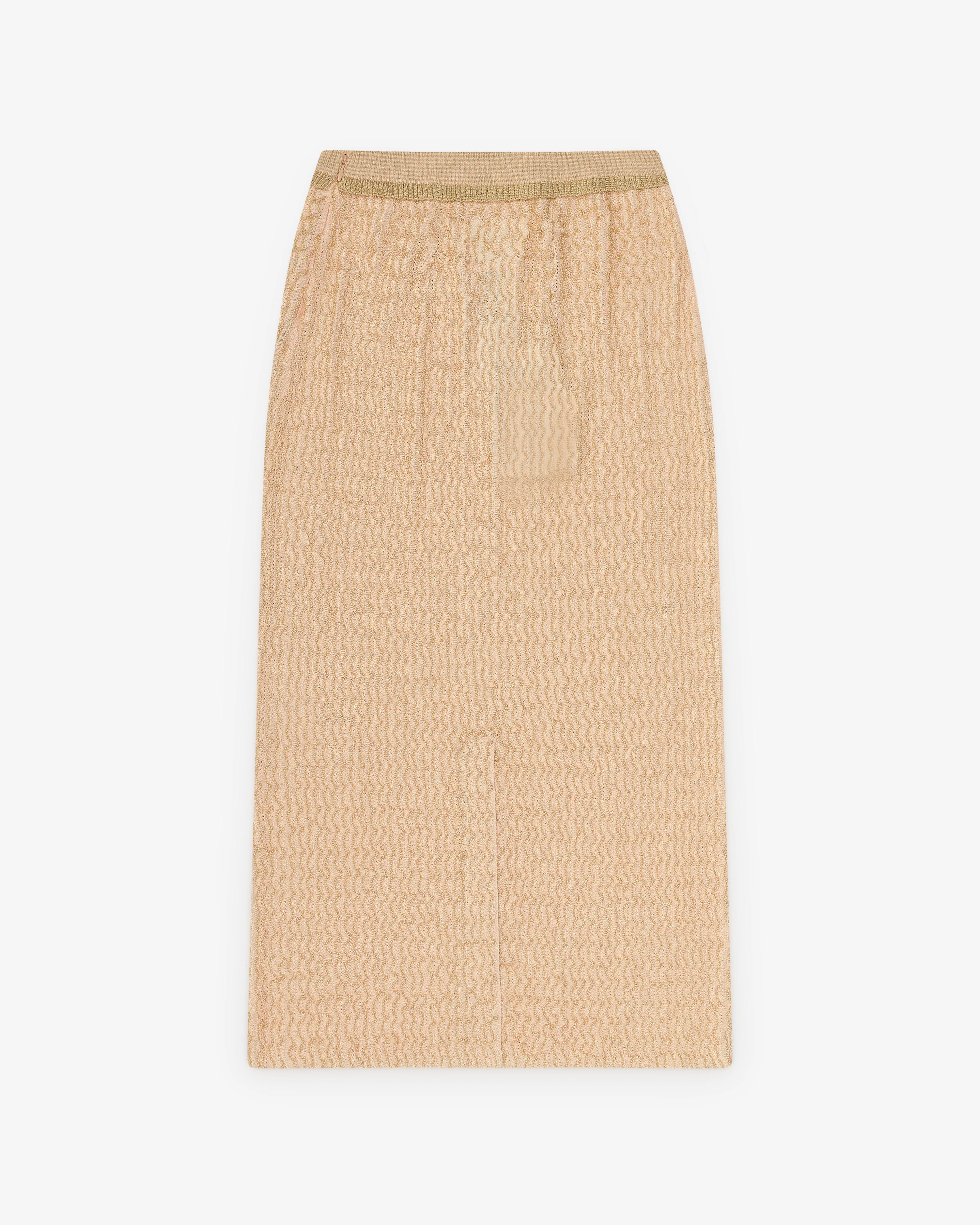 Maison Margiela - Women's Midi Skirt - (Pale Pink)
