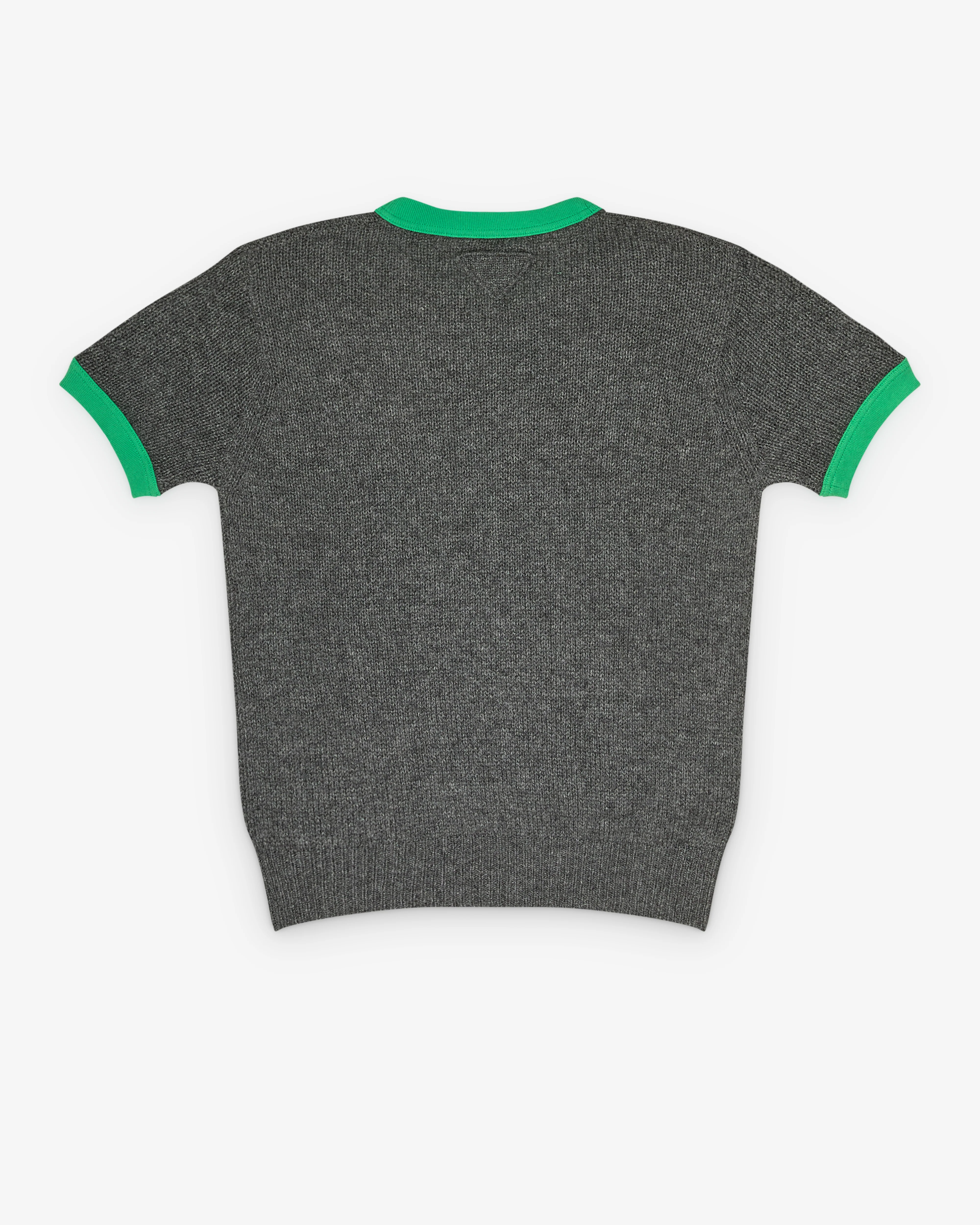 Prada - Women's Contrast-Trim Sweater - (Ardesia)