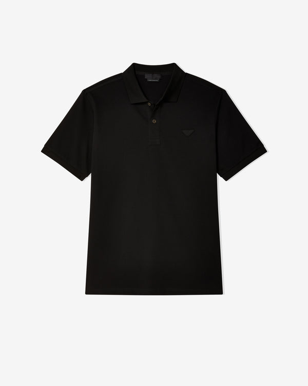 Prada - Men
s Piqué Polo Shirt - (Black)