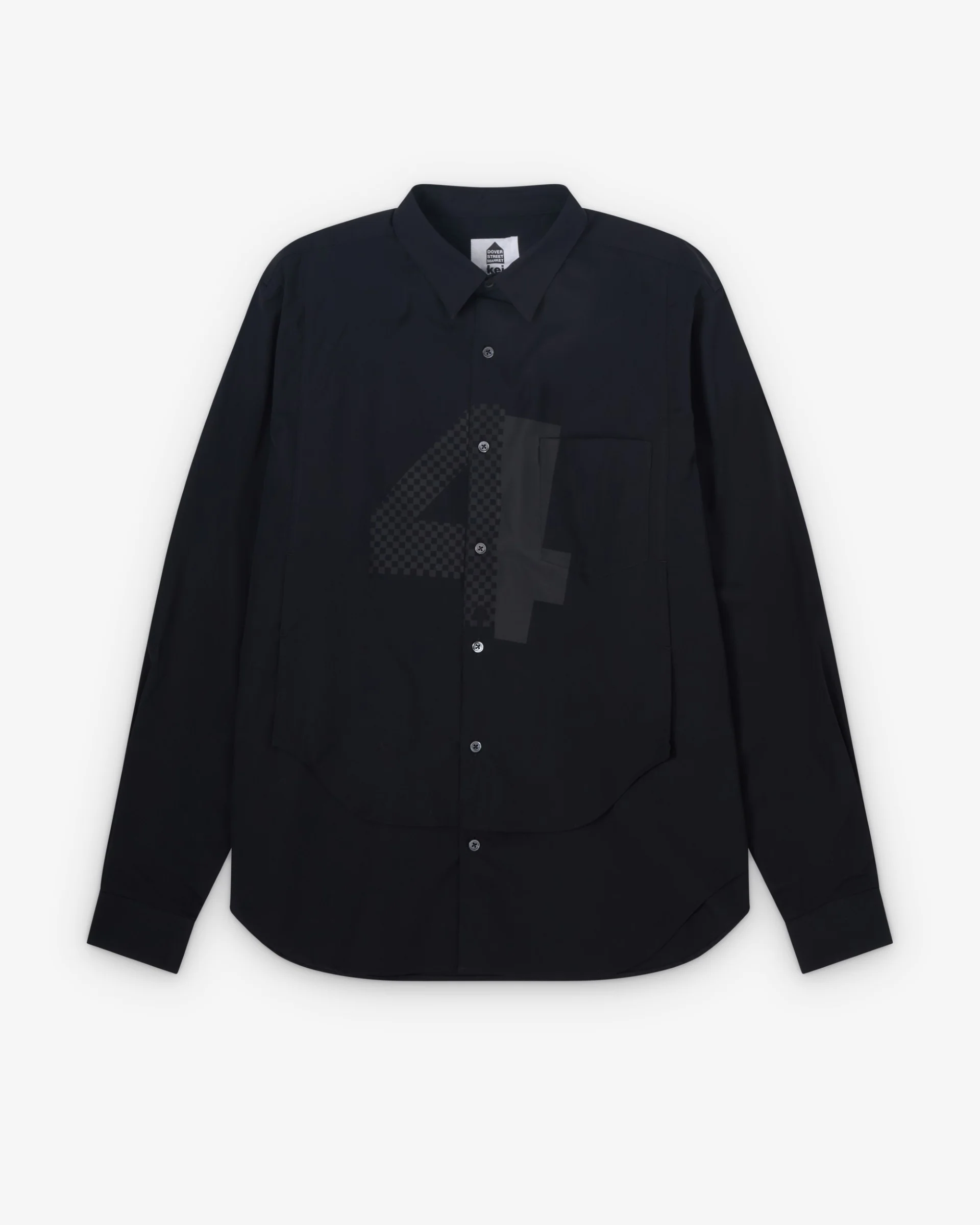 DSM Kei Ninomiya - Men's Printed Bib Shirt - (Black)