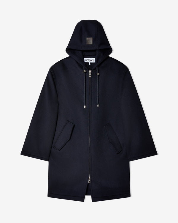 Loewe - Men
s Hooded Coat - (Dark Navy)