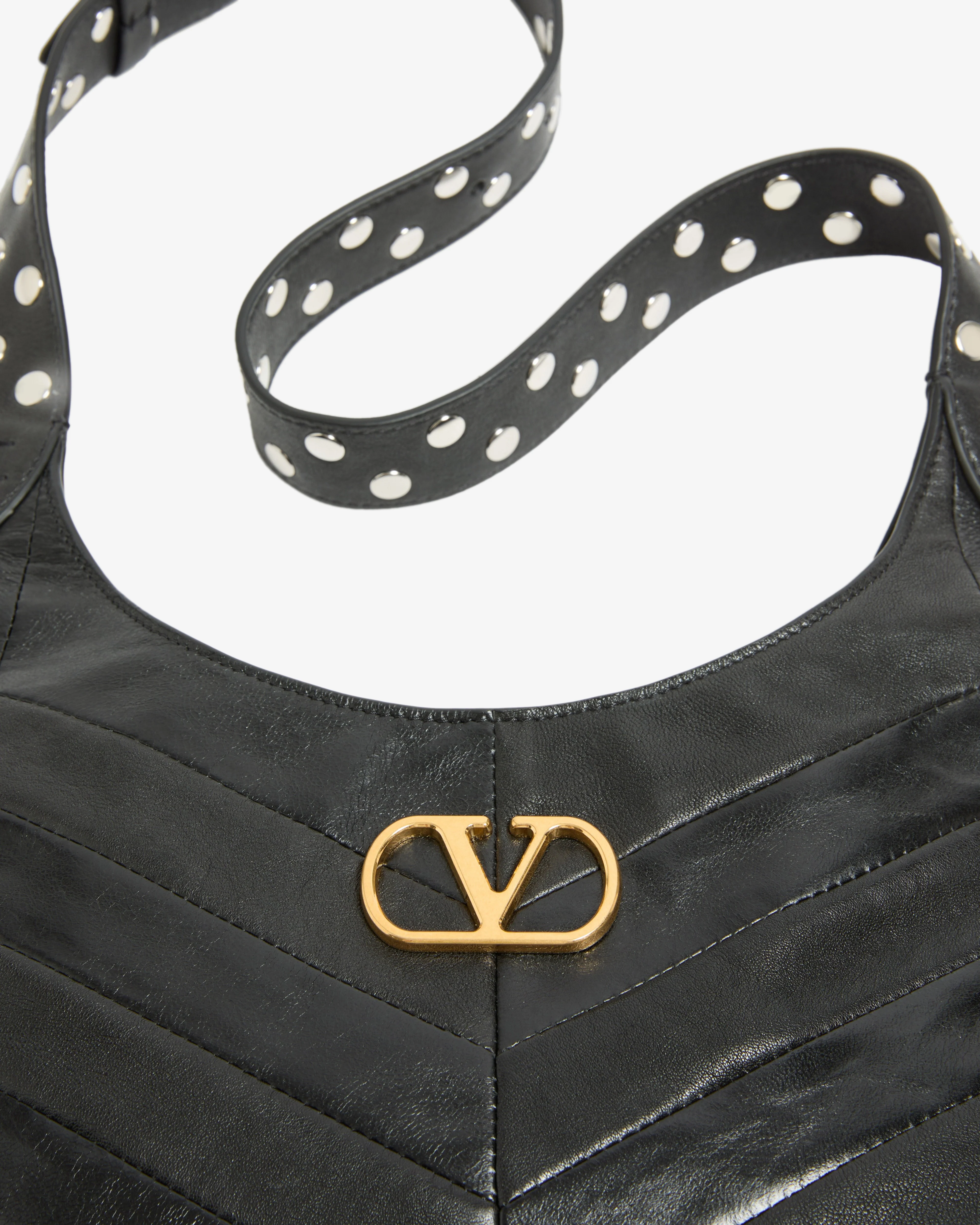 Valentino - Women's Small Hobo Bag - (Black)