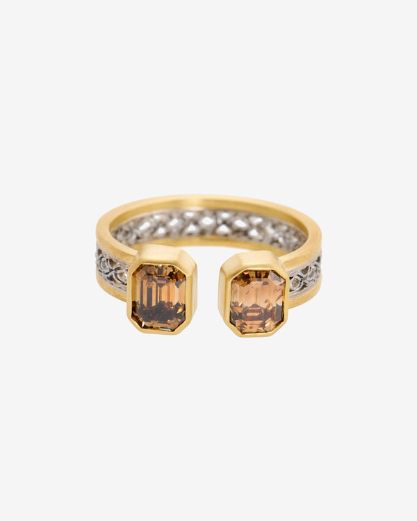 Nikolle Radi - Women
s Duo Diamond Ring - (Gold)