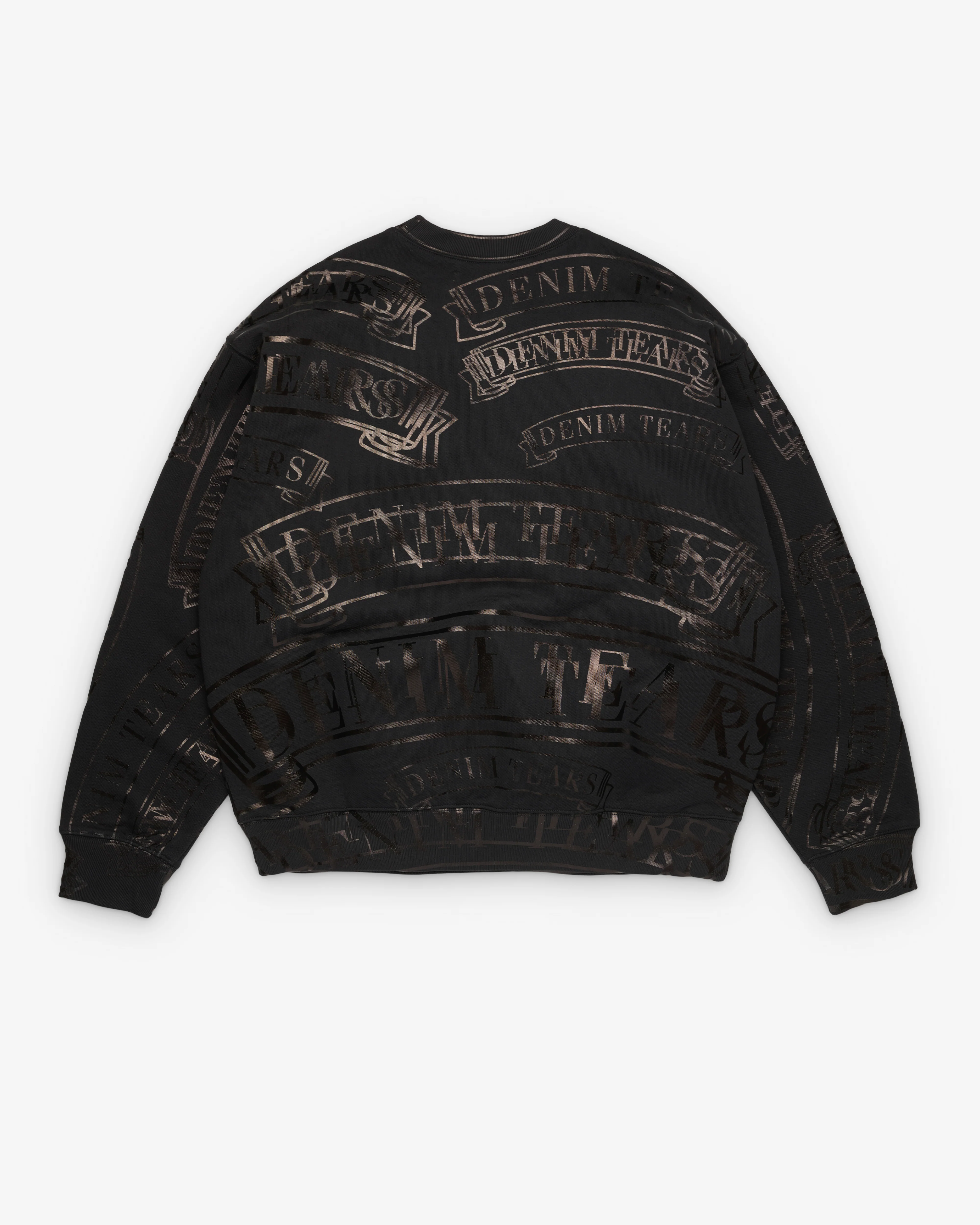 Denim Tears - Men's ADG Banner Crewneck - (Black)