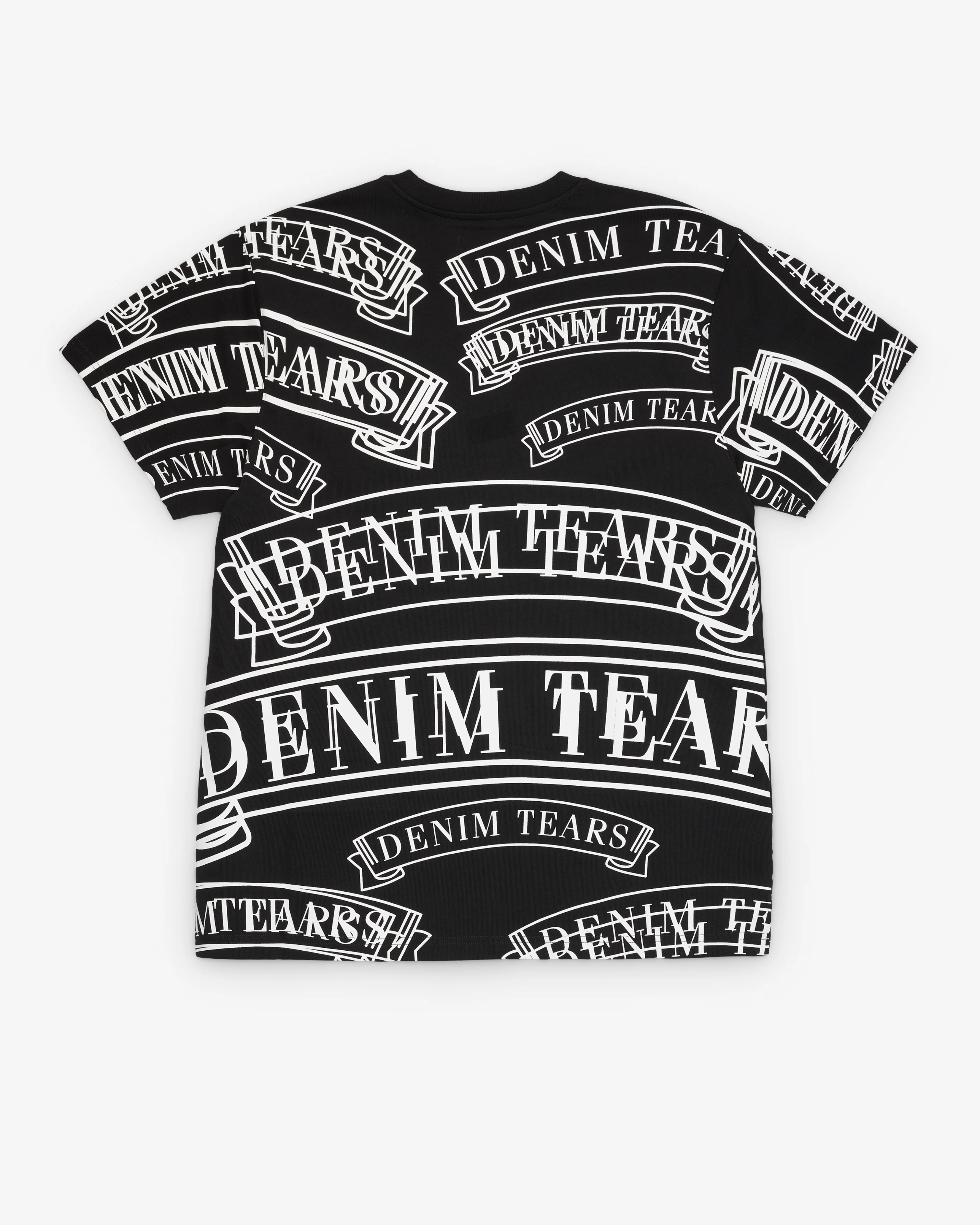 Denim Tears - Men's ADG Banner Print T-Shirt - (Black)