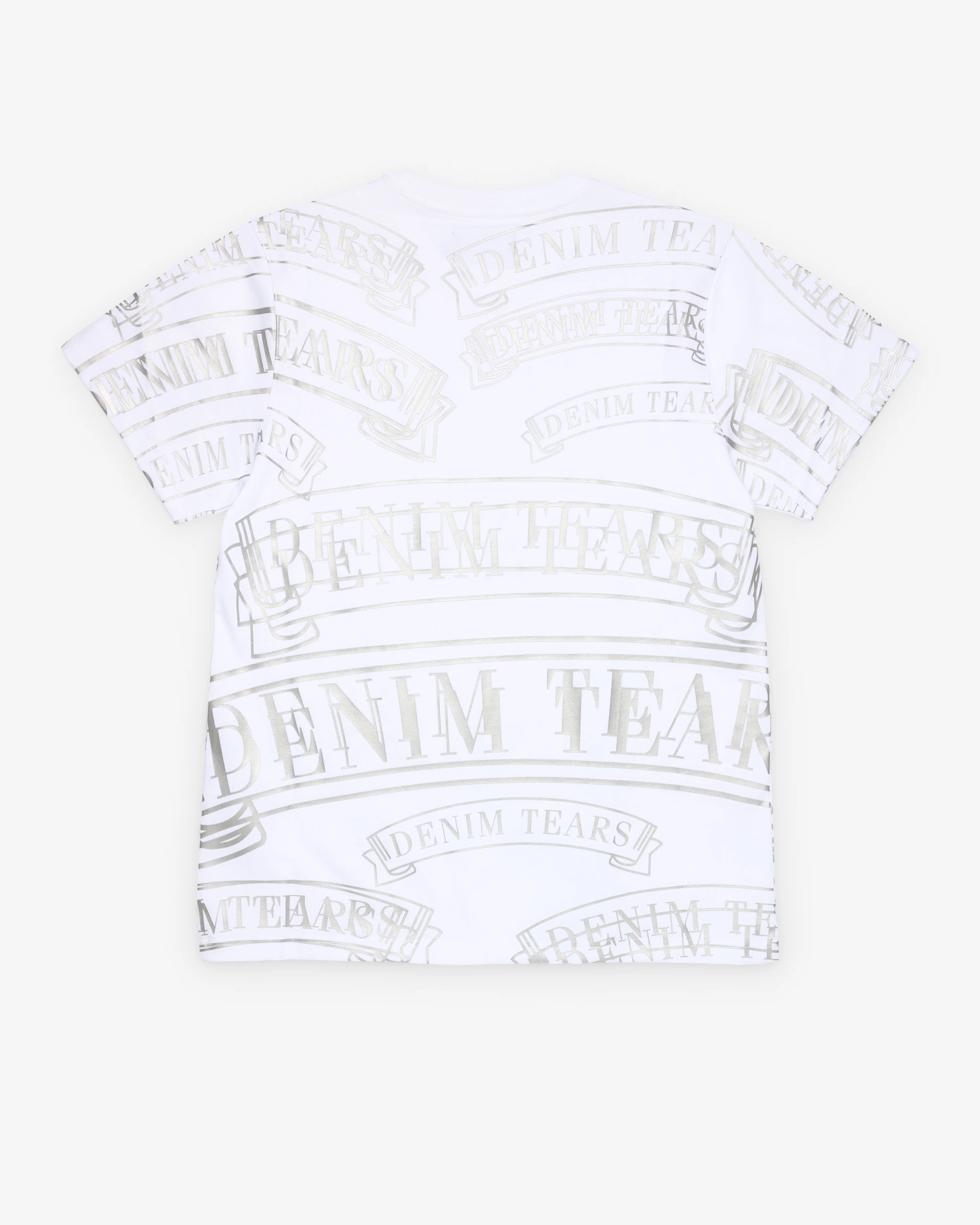 Denim Tears - Men's ADG Banner Print T-Shirt - (White)