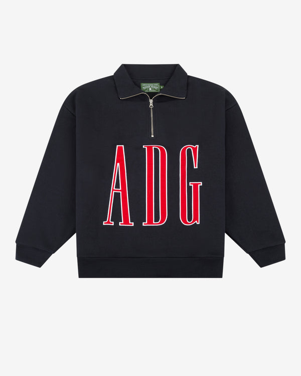 Denim Tears - Men
s ADG Inc. Half Zip - (Navy)