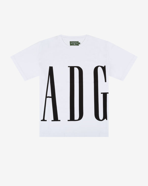 Denim Tears - Men
s ADG Inc. T-Shirt - (White)