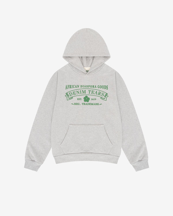 Denim Tears - Men
s ADG Hoodie Green Print - (Grey)