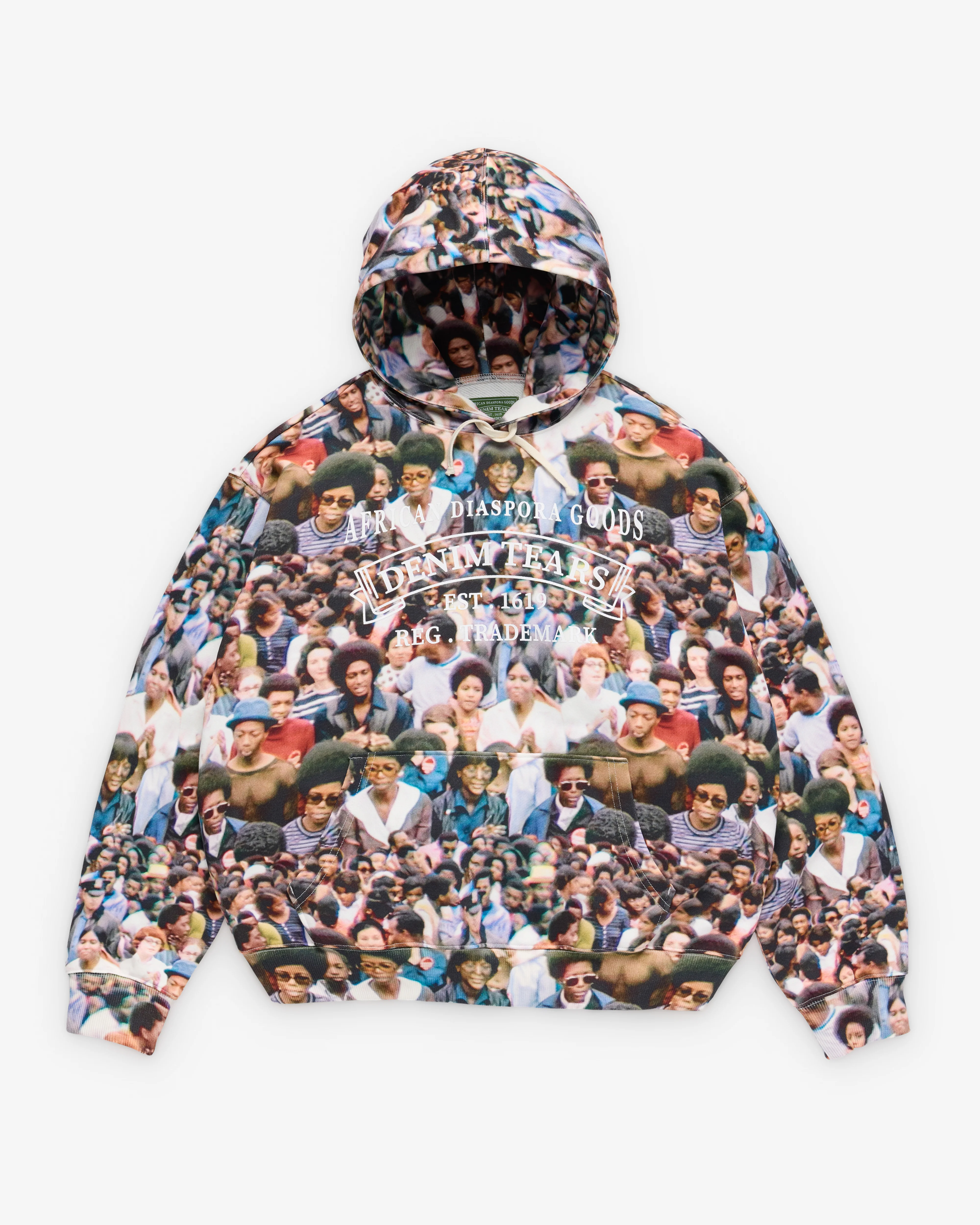Denim Tears - Men's ADG Stamp Hoodie - (Multi)